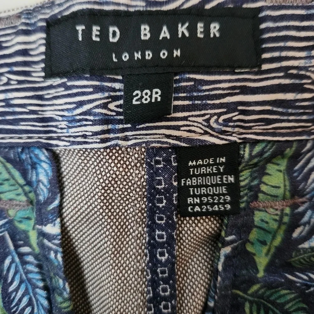 Ted Baker London | Mini Design Slim Fit Trouser Pants - Size 28R